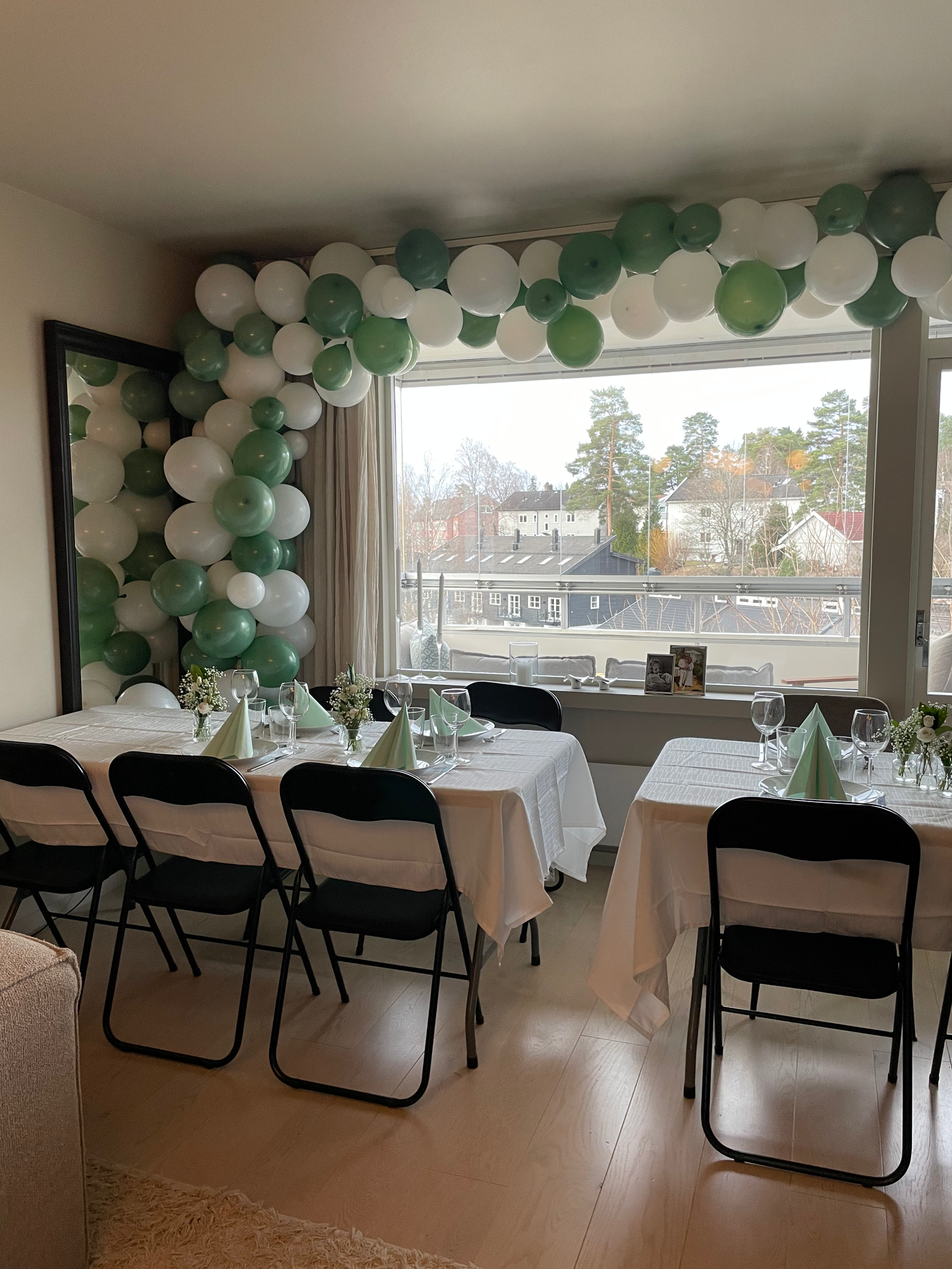 Ballongbue - Grønn & Hvit | Bygg selv!