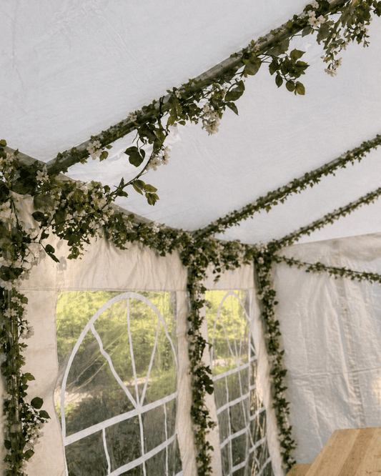 Kunstig blomsterlenke 1,5 m